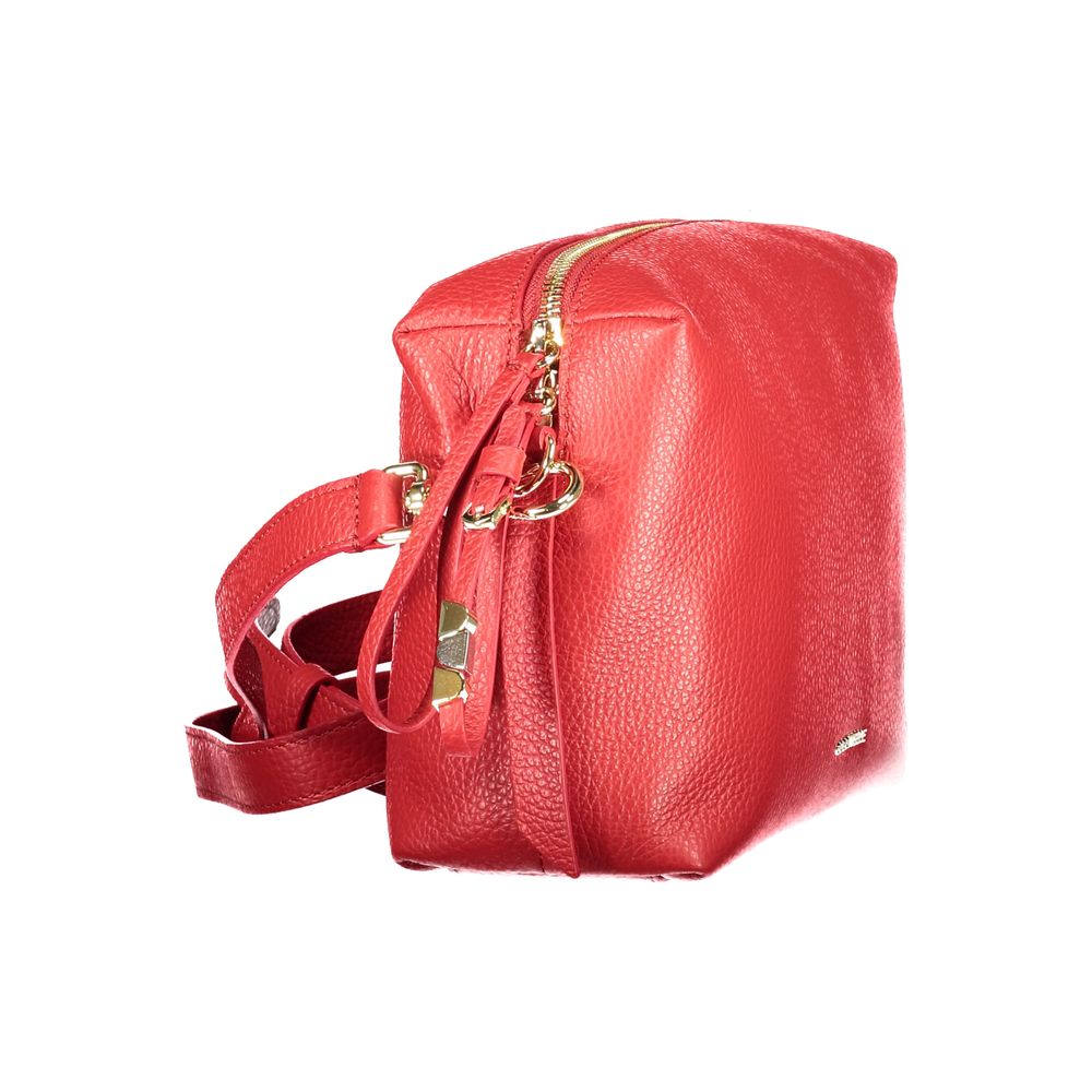 Coccinelle Rosso Pelle Women Handbag Coccinelle