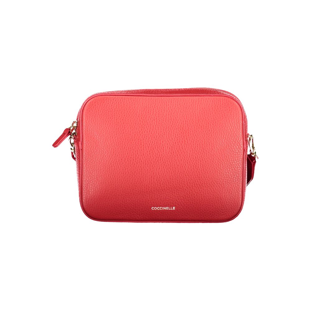 Coccinelle Red Leather Women Handbag Coccinelle