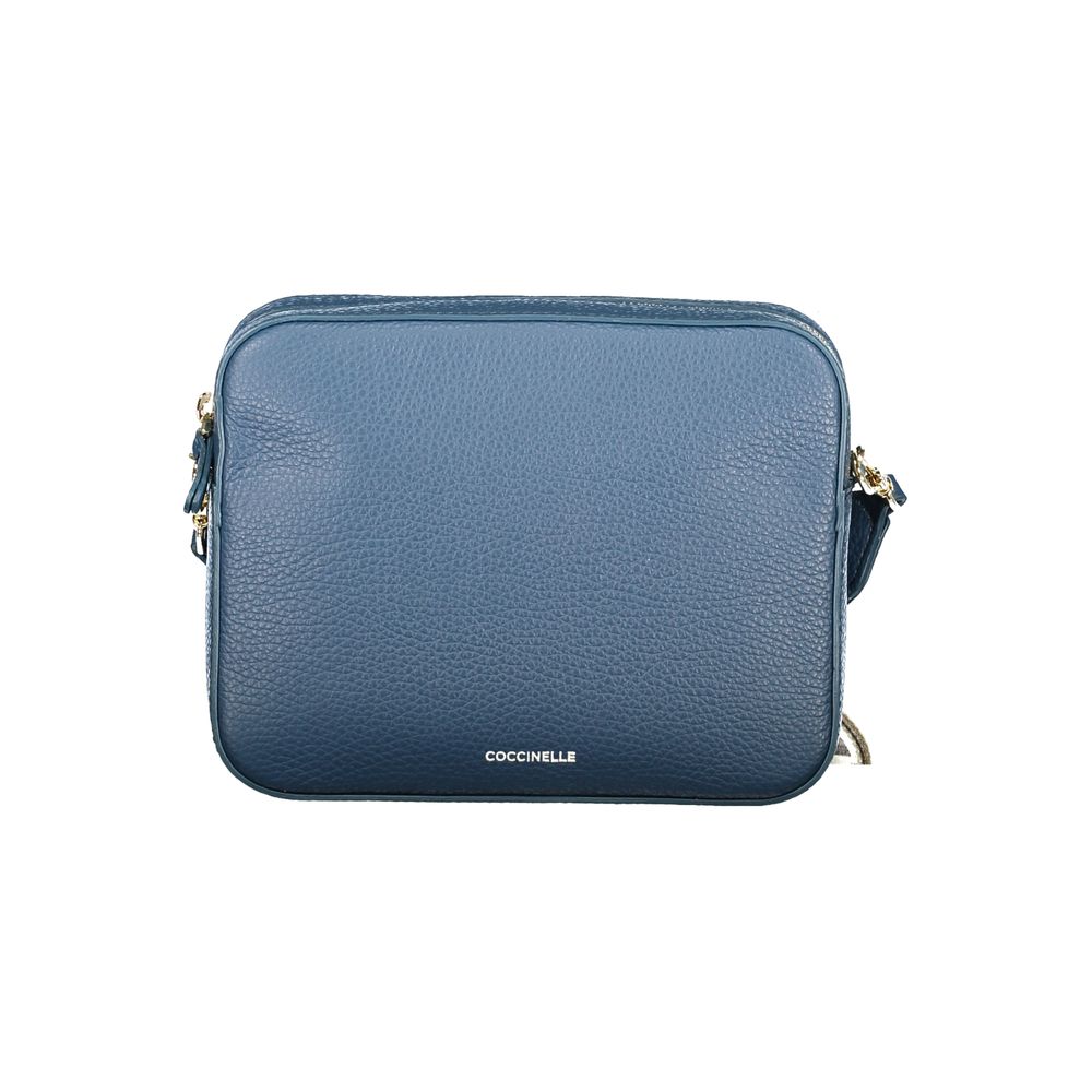 Coccinelle Blu Pelle Donna Borsa Coccinelle