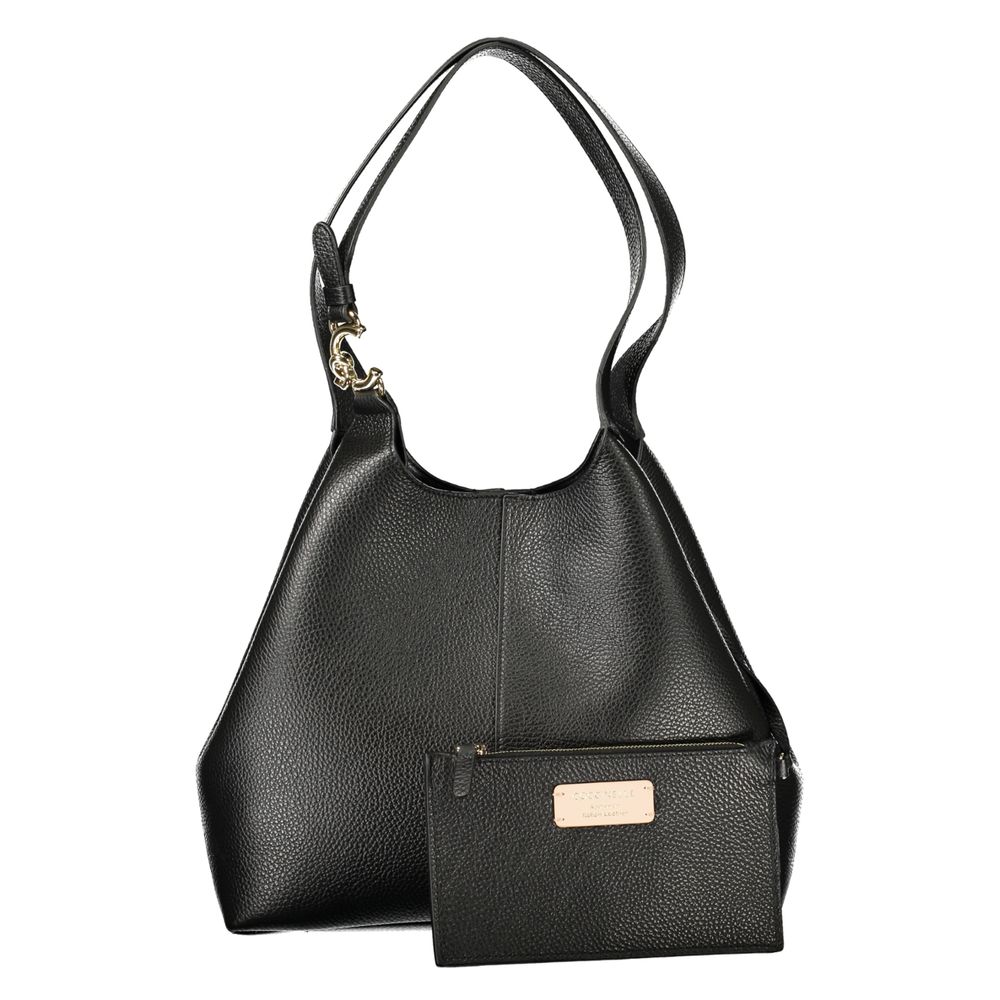 Coccinelle Black Leather Women Handbag Coccinelle