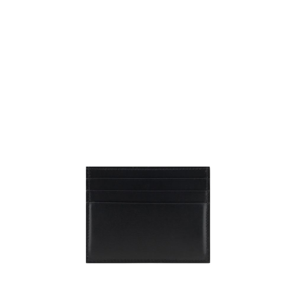 Ferragamo Black Calf Leather Bos Taurus Wallet Ferragamo