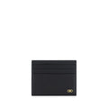 Ferragamo Black Calf Leather Bos Taurus Wallet Ferragamo