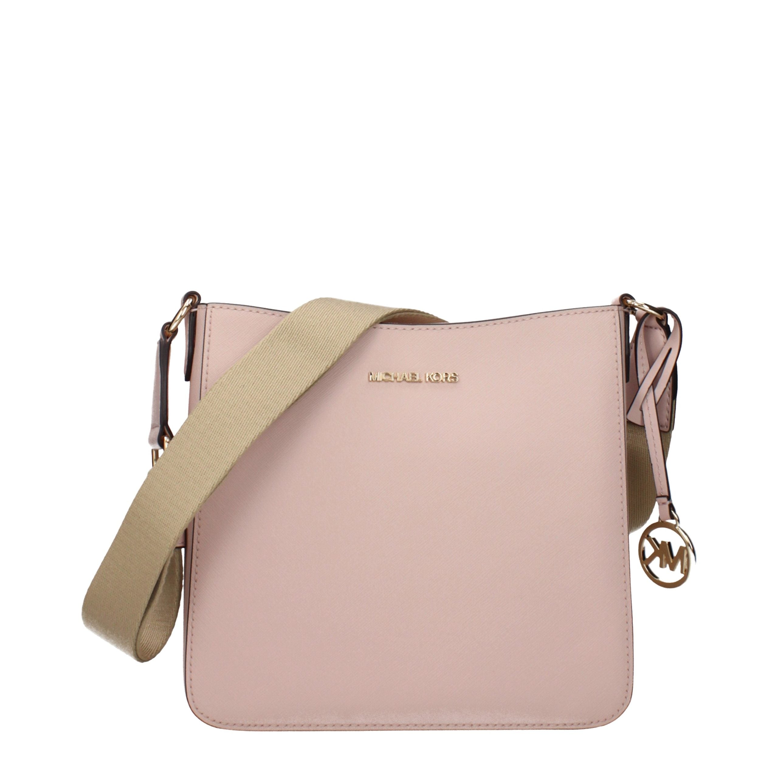 Michael Kors schoudertas in roze leer Michael Kors