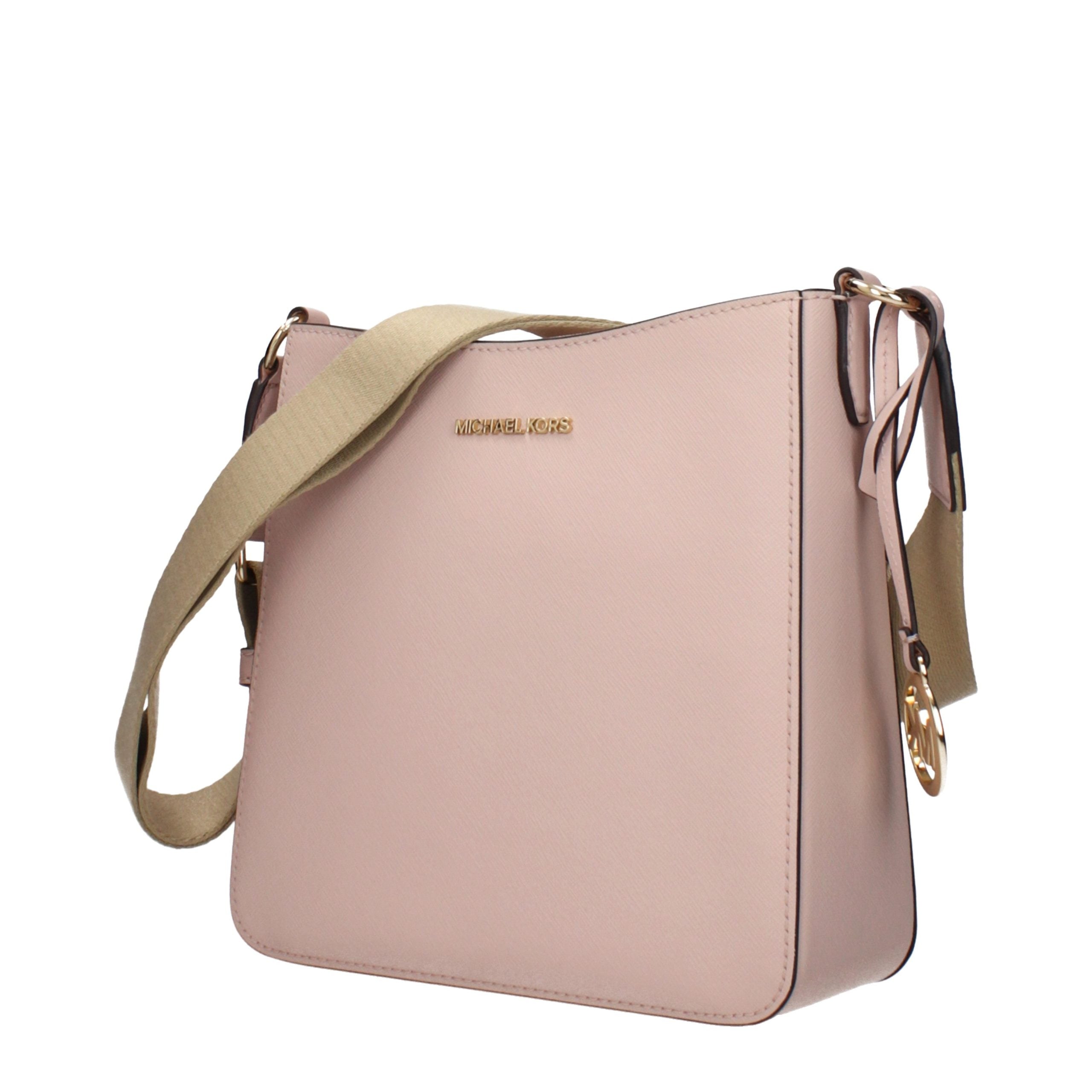 Michael Kors schoudertas in roze leer Michael Kors