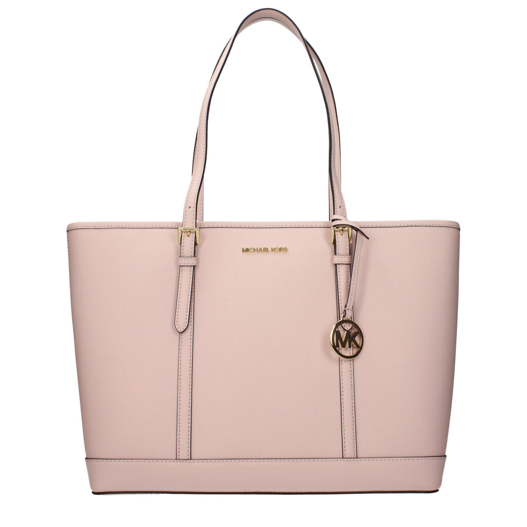 Michael Kors schoudertas in roze leer Michael Kors