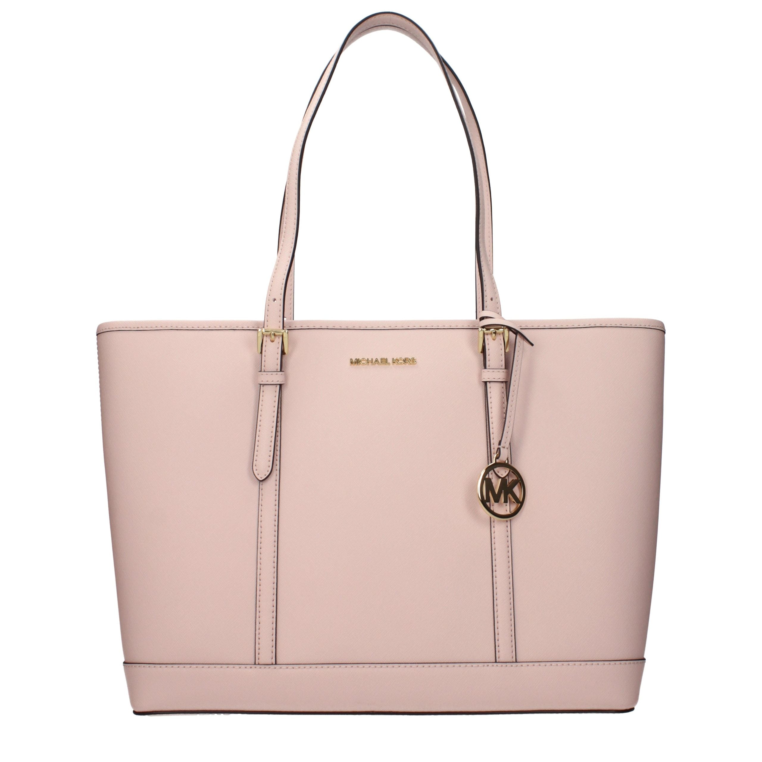 Michael Kors schoudertas in roze leer Michael Kors