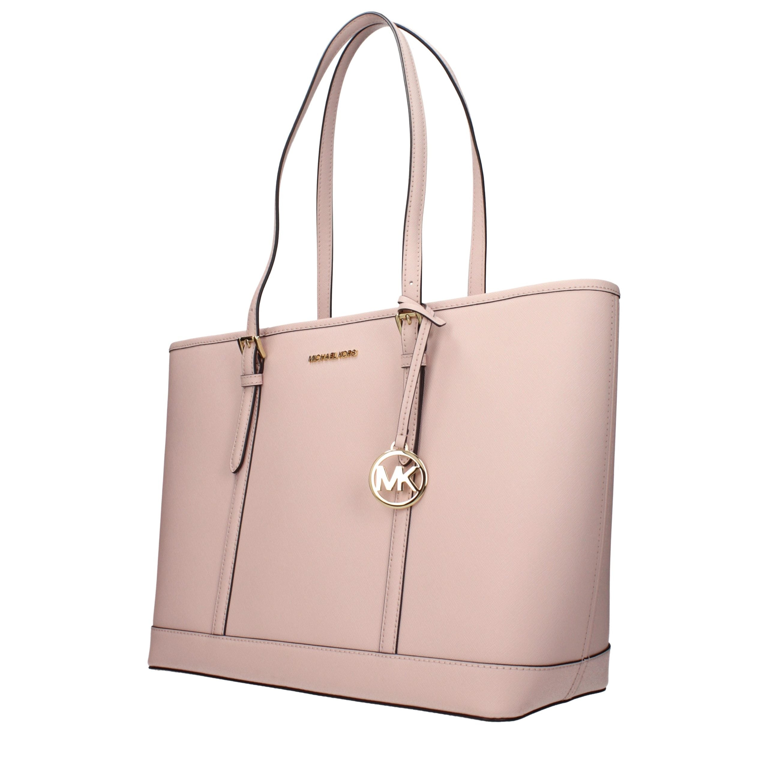 Michael Kors schoudertas in roze leer Michael Kors
