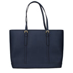 Michael Kors schoudertas in blauw leer Michael Kors
