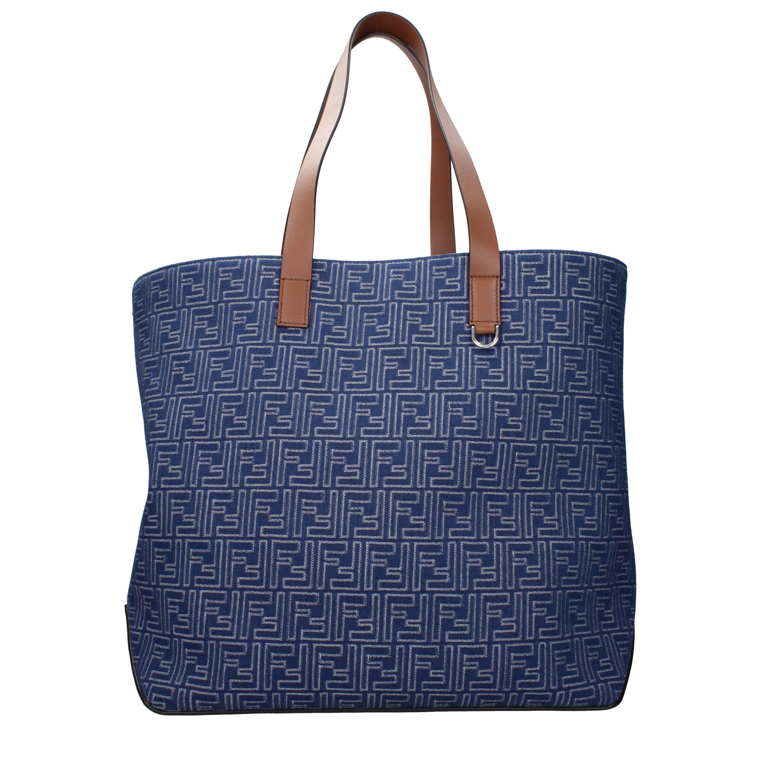 Fendi schoudertas in blauw Fendi