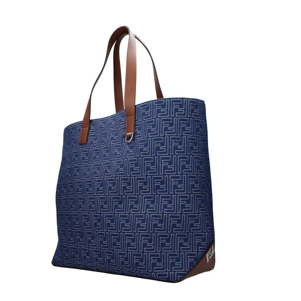 Fendi schoudertas in blauw Fendi