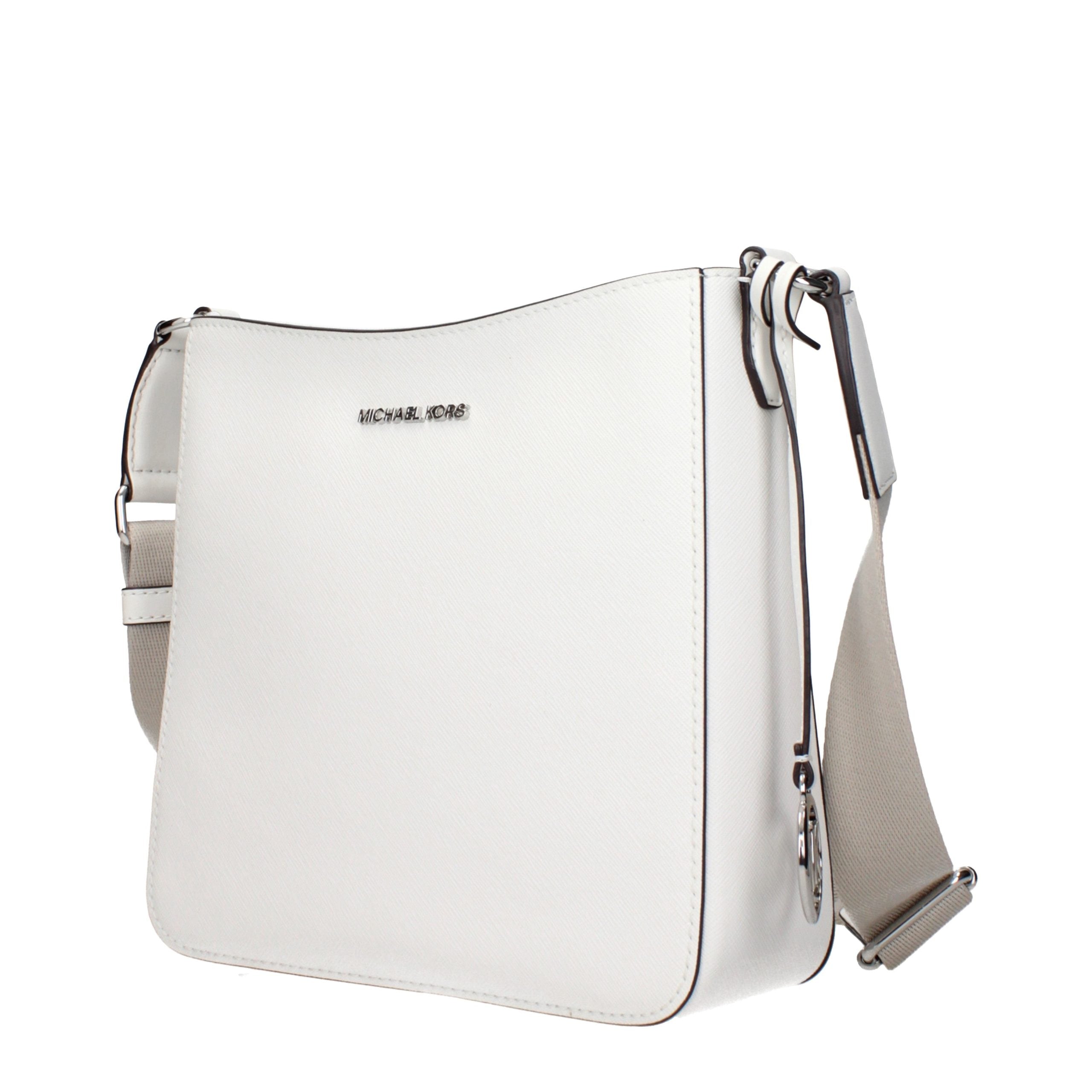 Michael Kors White Leather Shoulder Bag Michael Kors
