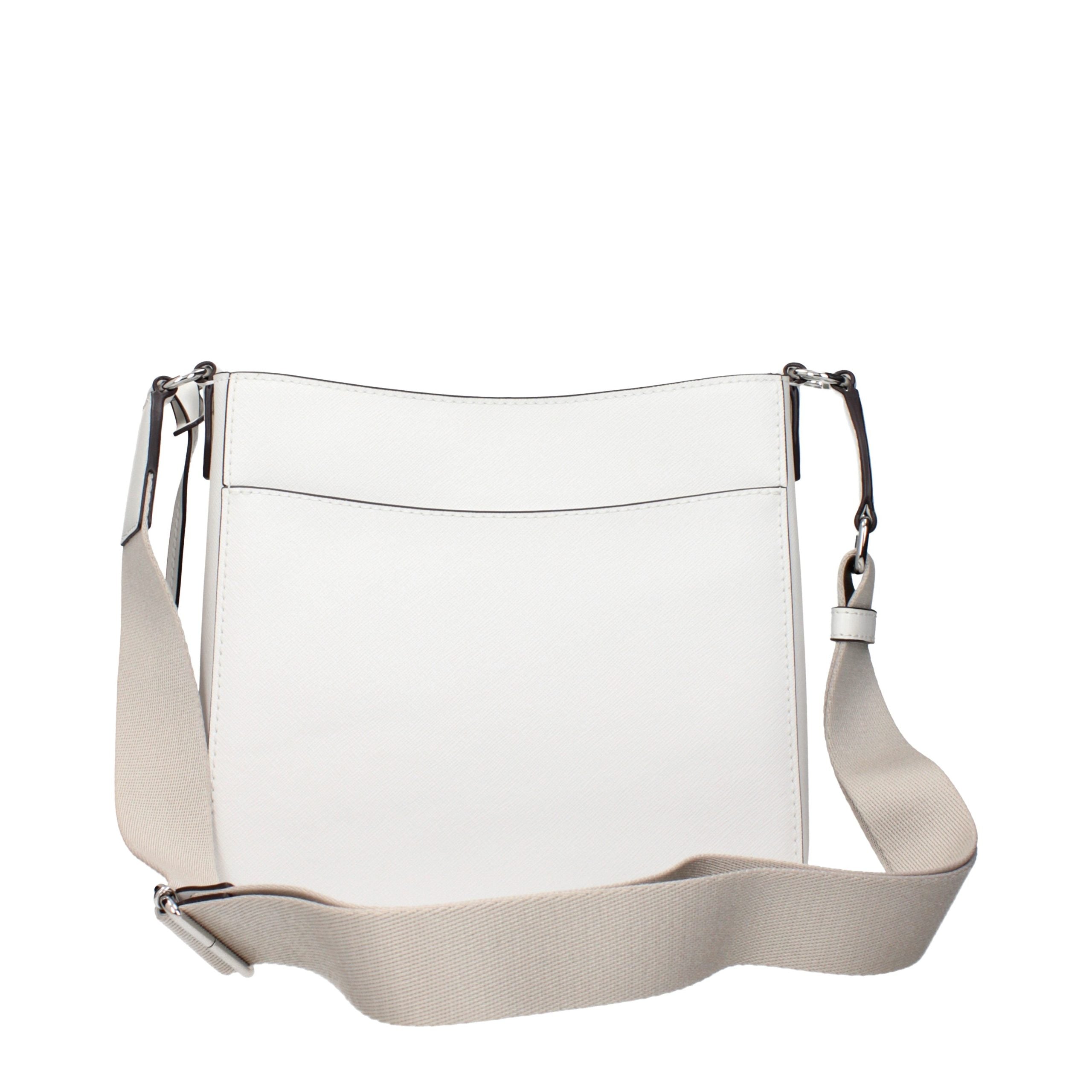 Michael Kors White Leather Shoulder Bag Michael Kors