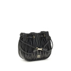 Miu Miu Black Calf Leather Bos Taurus Wallet Miu Miu