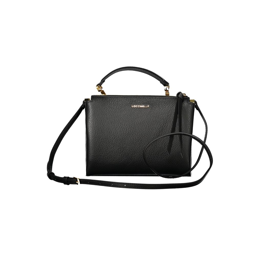 Coccinelle Nero Leather Women Bag Coccinelle