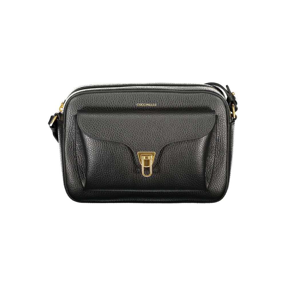 Coccinelle Black Leather Women Bag Coccinelle