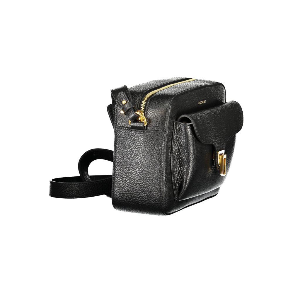 Coccinelle Black Leather Women Bag Coccinelle