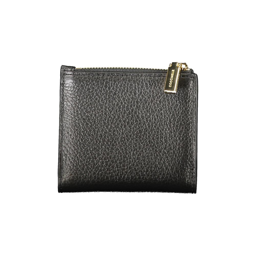 Coccinelle Nero Leather Women Wallet Coccinelle