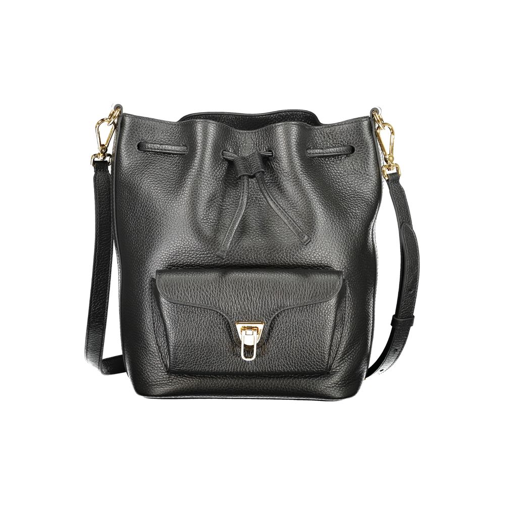 Coccinelle Black Leather Women Handbag Coccinelle