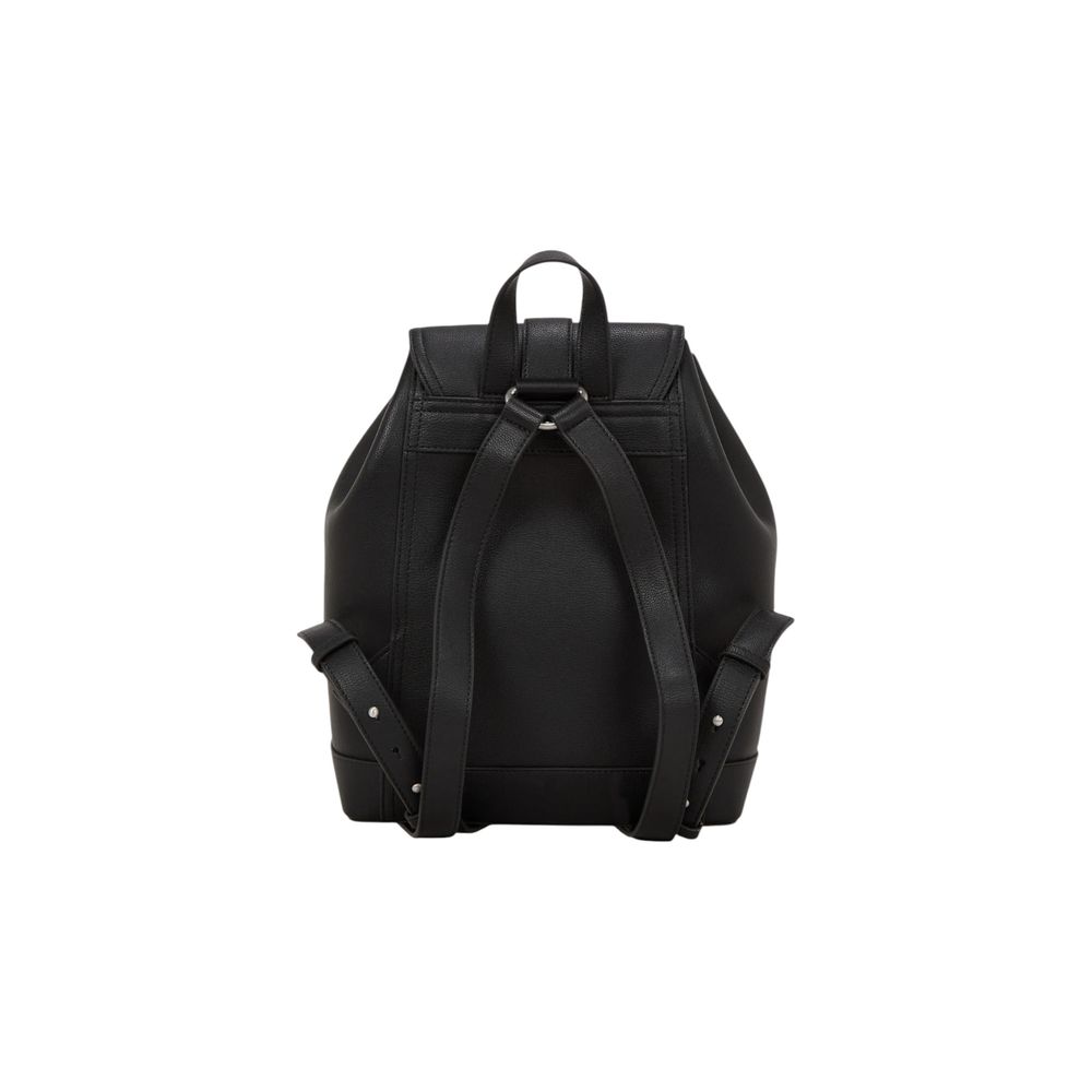 Karl Lagerfeld Black Polyethylene Backpack Karl Lagerfeld