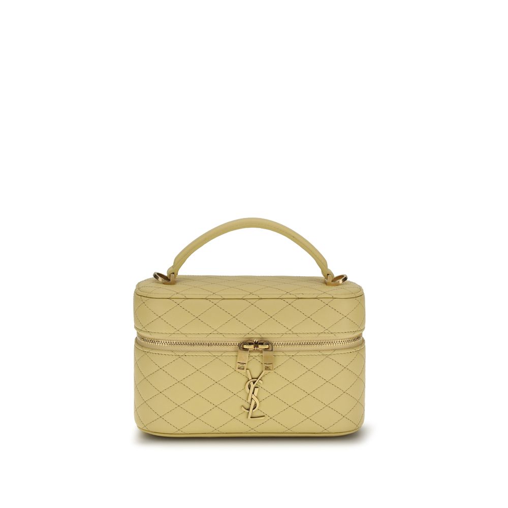 Saint Laurent Bicolor Calf Leather Bos Taurus Shoulder Bag Saint Laurent