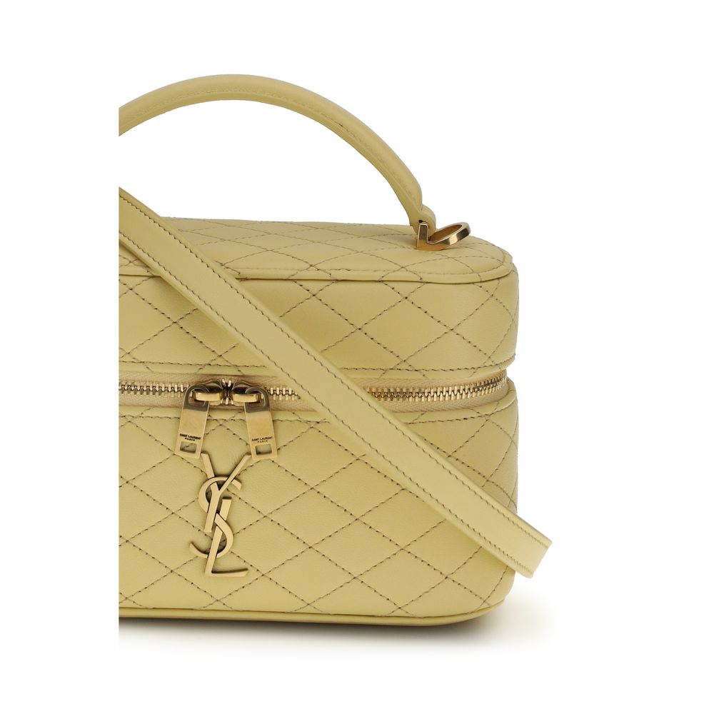 Saint Laurent Bicolor Calf Leather Bos Taurus Shoulder Bag Saint Laurent