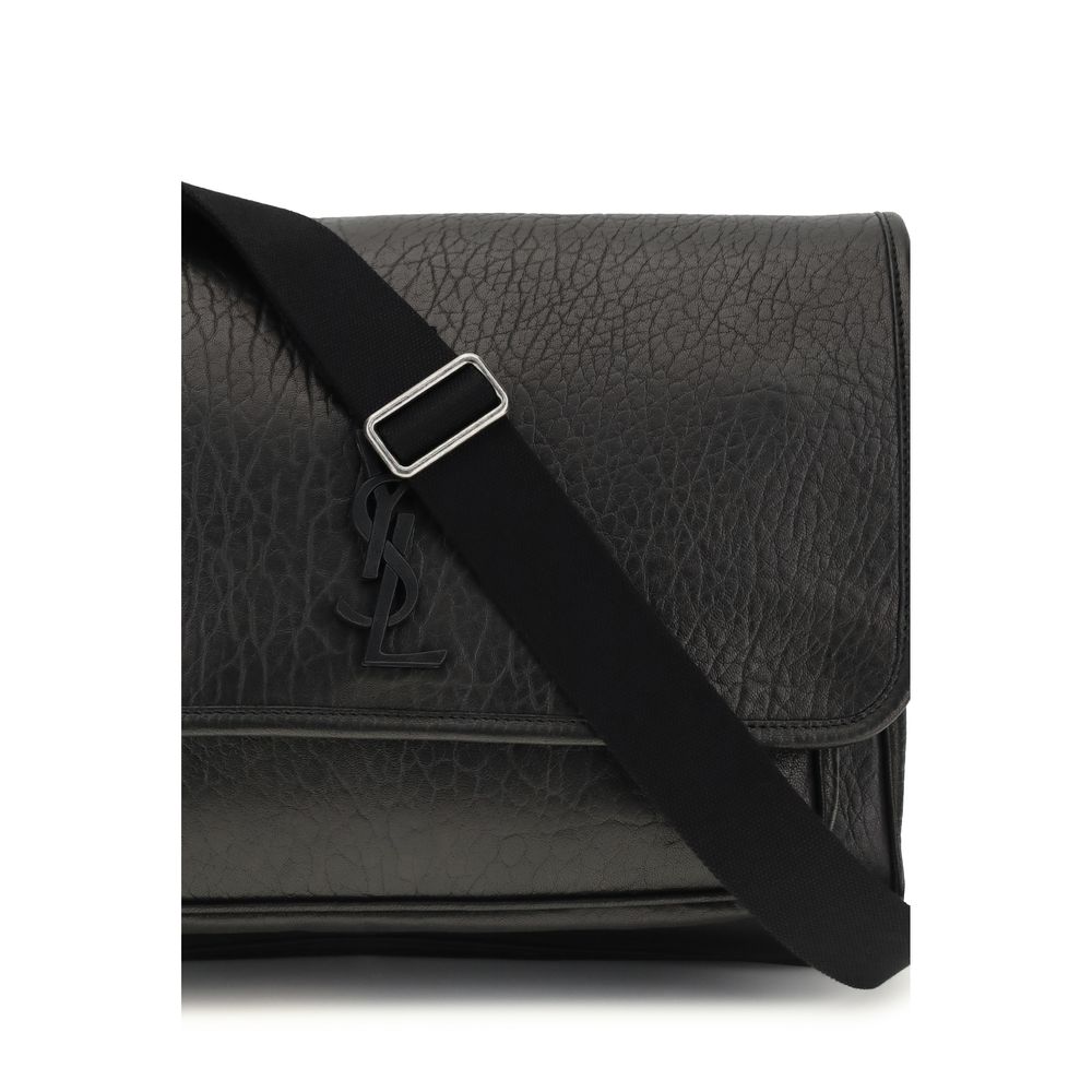 Saint Laurent Black Calf Leather Bos Taurus Wallet Saint Laurent