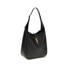 Saint Laurent Black Calf Leather Bos Taurus Shoulder Bag Saint Laurent