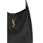 Saint Laurent Black Calf Leather Bos Taurus Shoulder Bag Saint Laurent