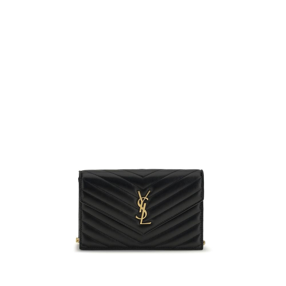 Saint Laurent Black Calf Leather Bos Taurus Wallet Saint Laurent