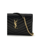 Saint Laurent Black Calf Leather Bos Taurus Wallet Saint Laurent