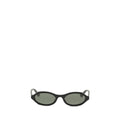 Alexander McQueen Black Acetate Sunglasses Alexander McQueen