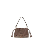 Fendi Brown Calf Leather Bos Taurus Shoulder Bag Fendi