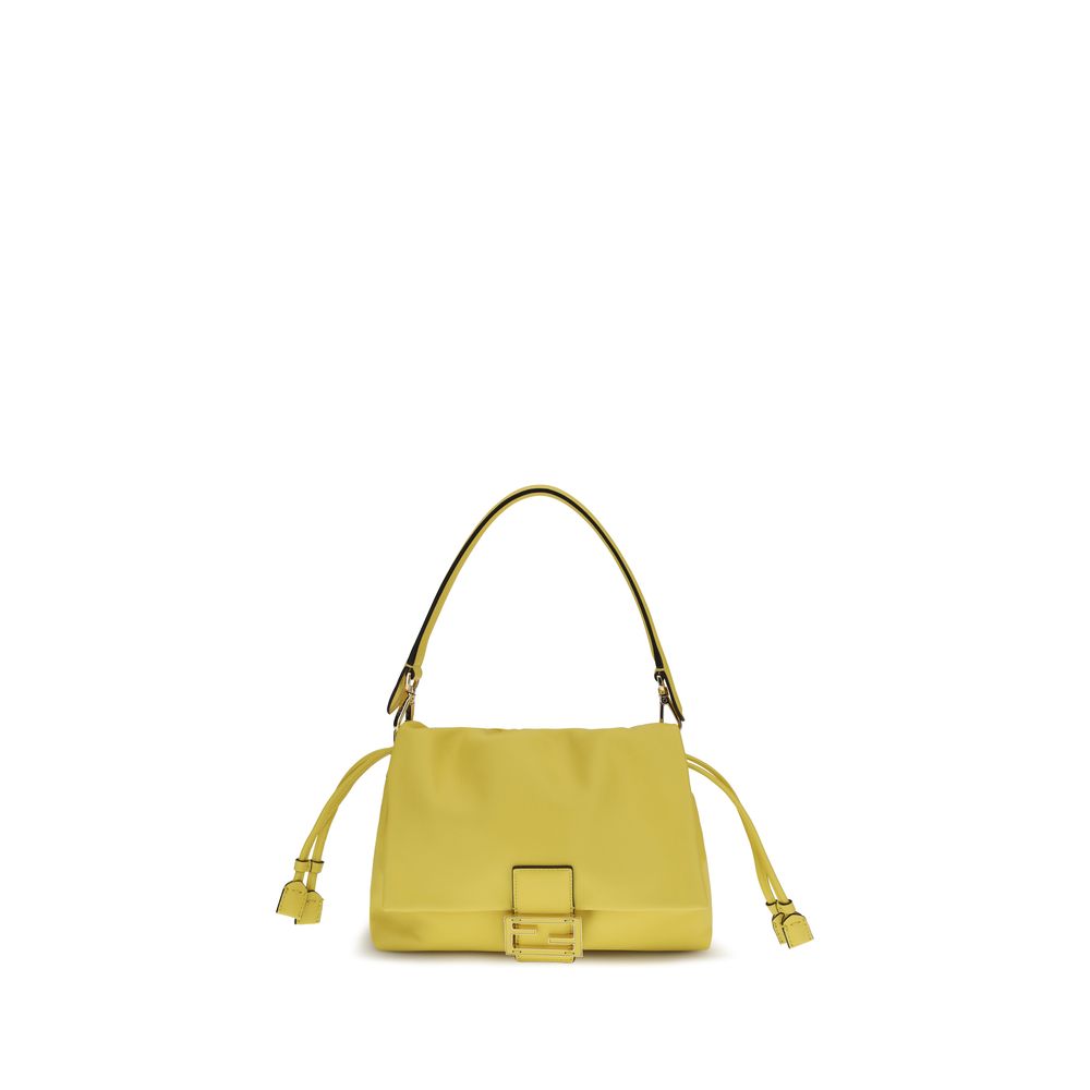 Fendi Bicolor Calf Leather Bos Taurus Shoulder Bag Fendi