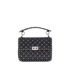 Valentino Garavani Black Lamb Ovis Aries Aries Shoulder Bag Valentino Garavani