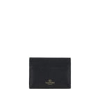Valentino Garavani Black Calf Leather Bos Taurus Wallet Valentino Garavani