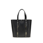 Valentino Garavani Black Calf Leather Bos Taurus Shoulder Bag Valentino Garavani