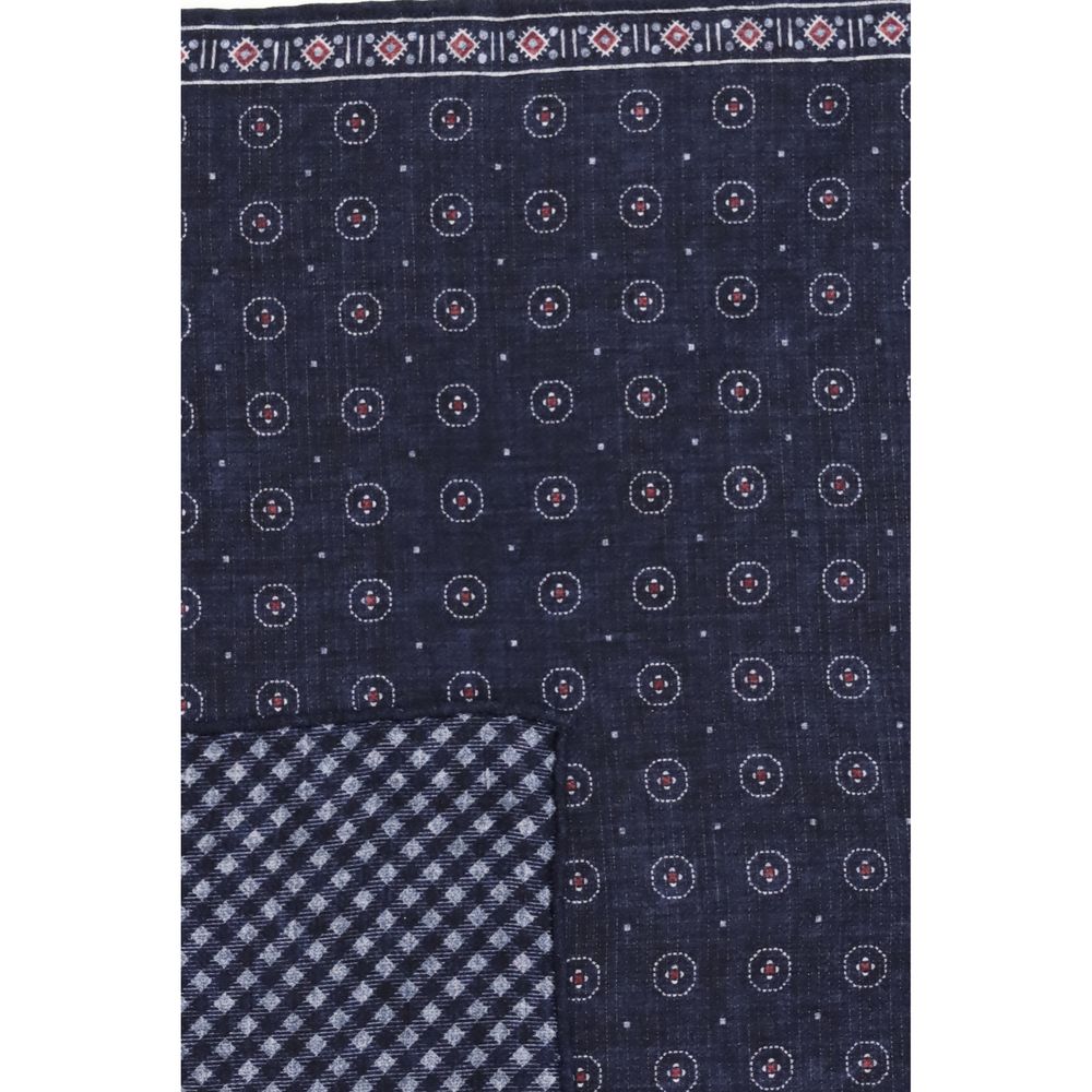 Brunello Cucinelli Blue Silk Handbag Brunello Cucinelli