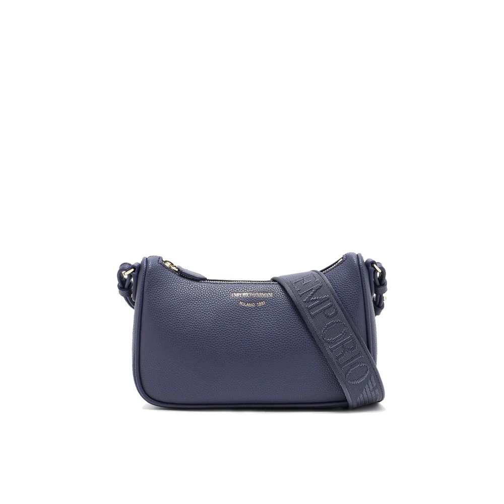Emporio Armani Blue Polyethylene Shoulder Bag Emporio Armani