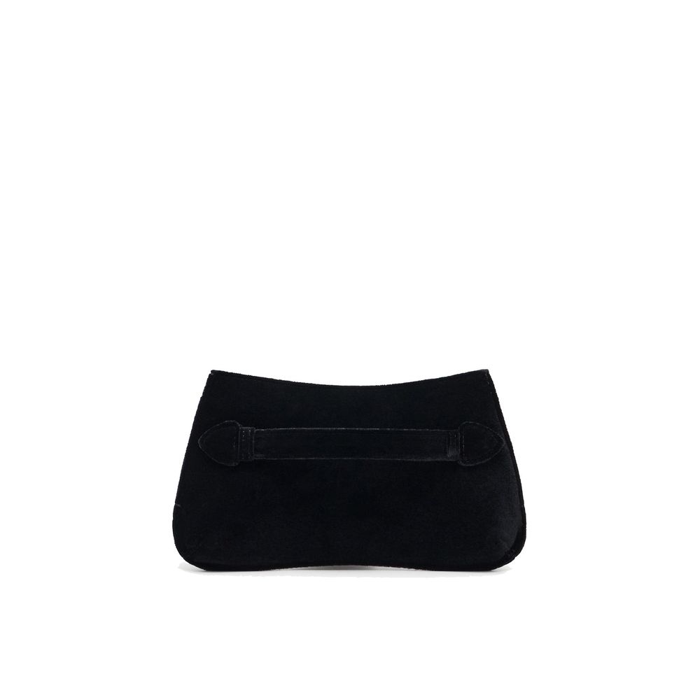 Emporio Armani Black Polyester Clutch Bag Emporio Armani