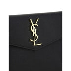Saint Laurent Black Calf Leather Bos Taurus Wallet Saint Laurent