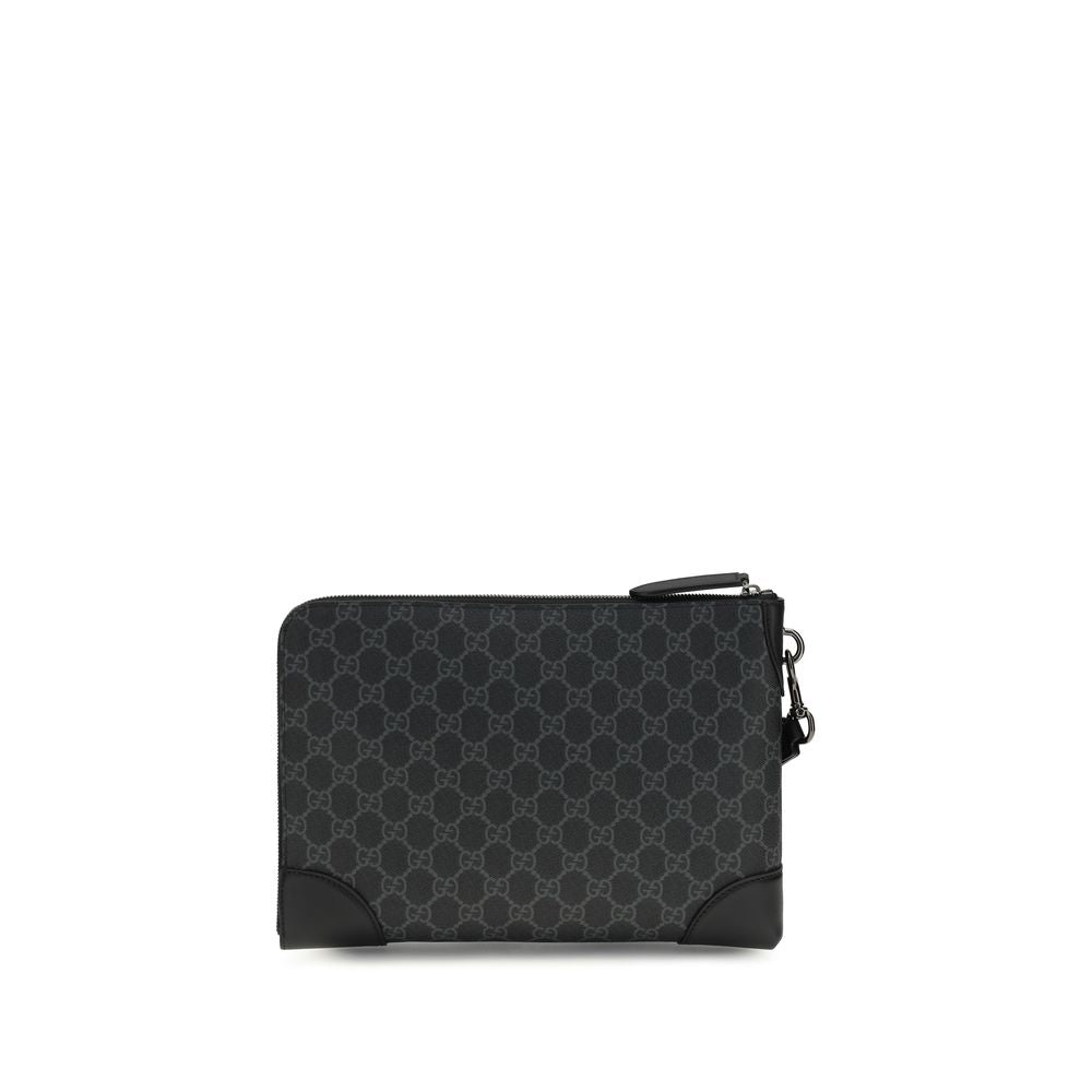Gucci Black Fabric Handbag Gucci
