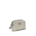 Gucci White Calf Leather Bos Taurus Handbag Gucci