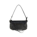 Balenciaga Black Lamb Ovis Aries Aries Shoulder Bag Balenciaga