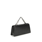 Alexander McQueen Black Calf Leather Bos Taurus Shoulder Bag Alexander McQueen