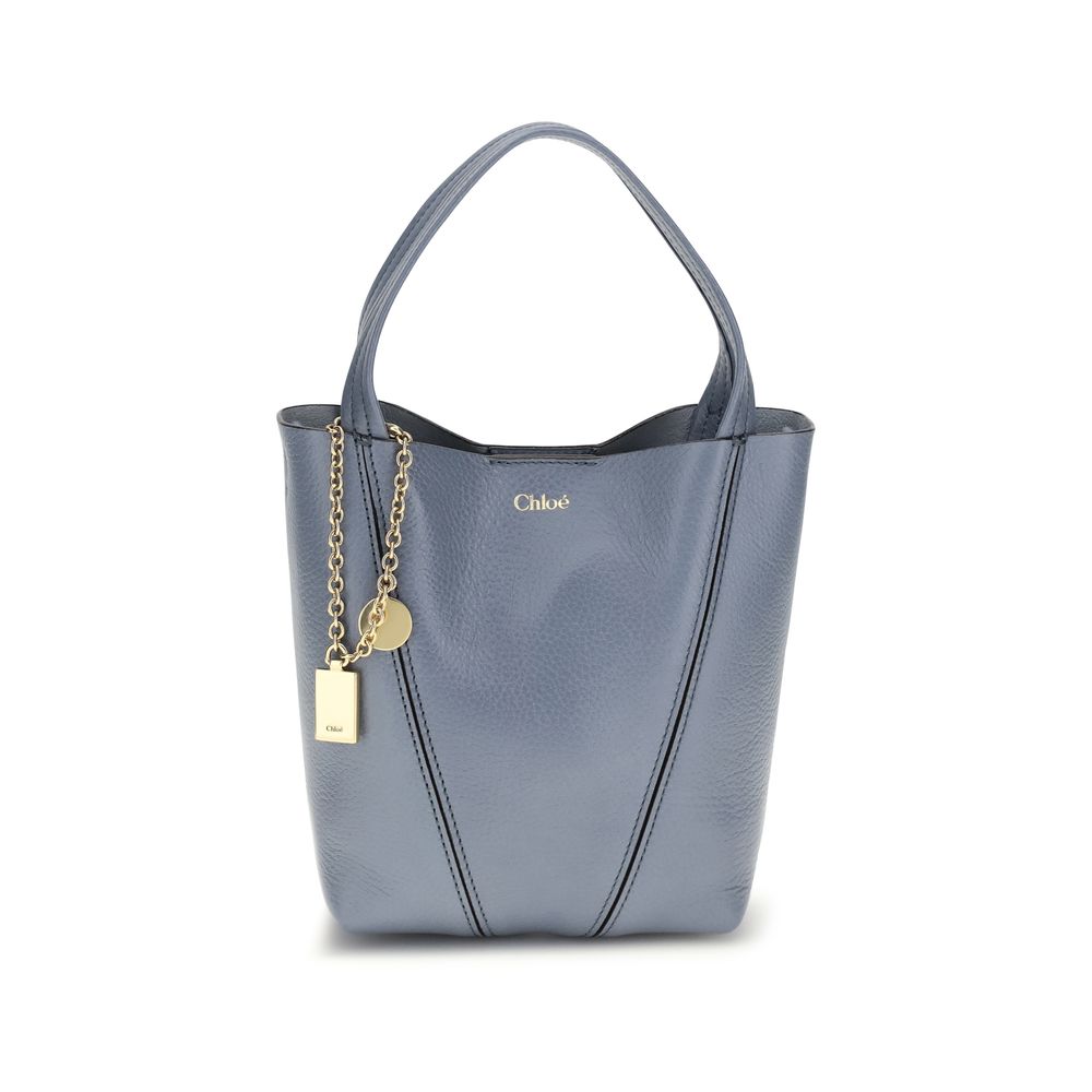 Chloé Blue Calf Leather Bos Taurus Shoulder Bag Chloé