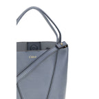 Chloé Blue Calf Leather Bos Taurus Shoulder Bag Chloé