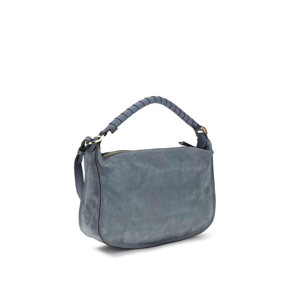 Chloé Blue Calf Leather Bos Taurus Shoulder Bag Chloé