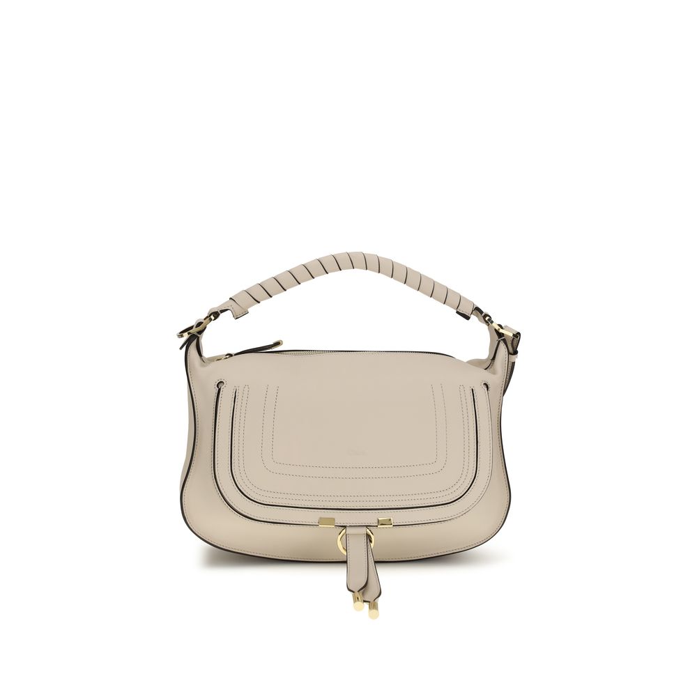 Chloé Beige Calf Leather Bos Taurus Shoulder Bag Chloé