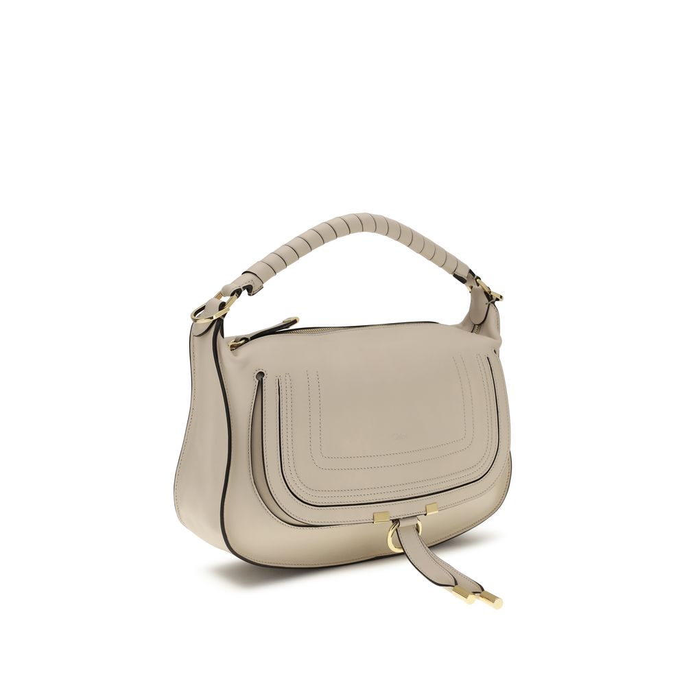 Chloé Beige Calf Leather Bos Taurus Shoulder Bag Chloé