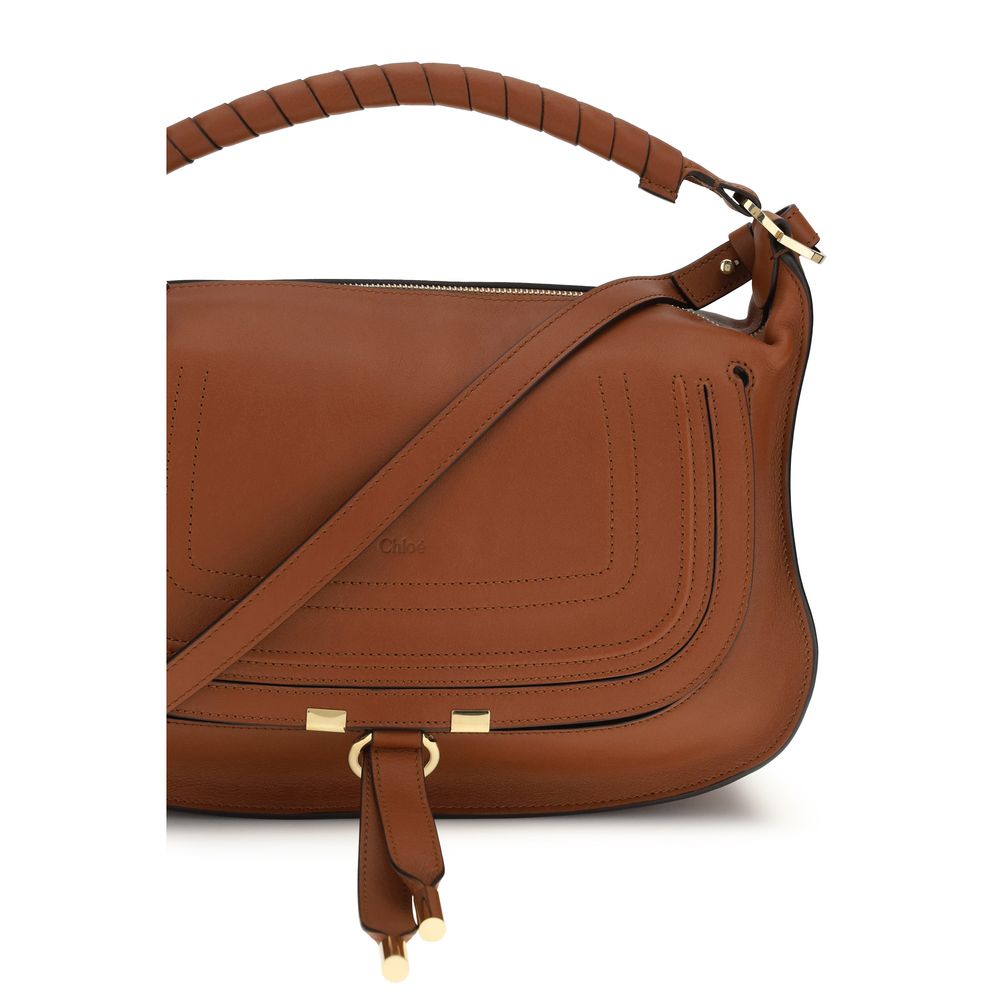 Chloé Brown Calf Leather Bos Taurus Shoulder Bag Chloé
